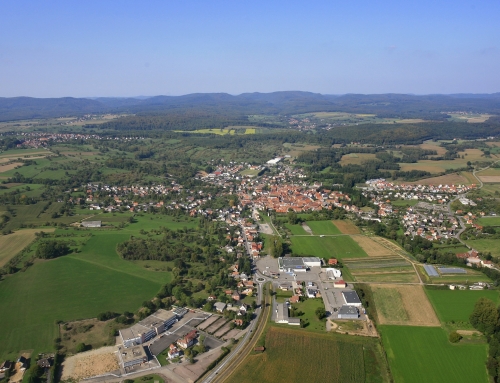 La zone d’activités Sud à Woerth